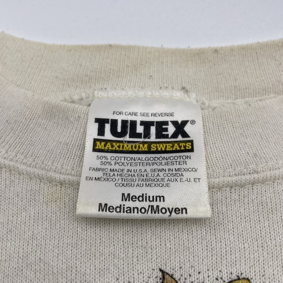 Vintage Tultex North American Outfitters Mallards Sweatshirt Sz Medium Thrashed - Picture 2 of 8